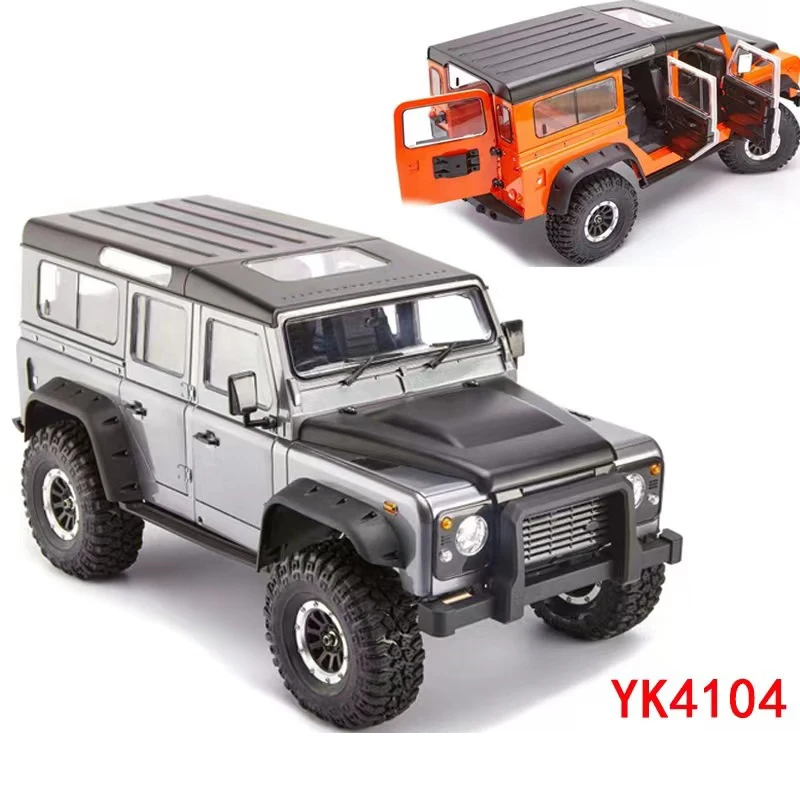 YK RC รถ YK4104 ปีนเขารถออฟโร 1/10 จําลอง Evoque รีโมทคอนโทรลไฟฟ้าสี่ล้อไดรฟ์ dual speed RC ของเล่น