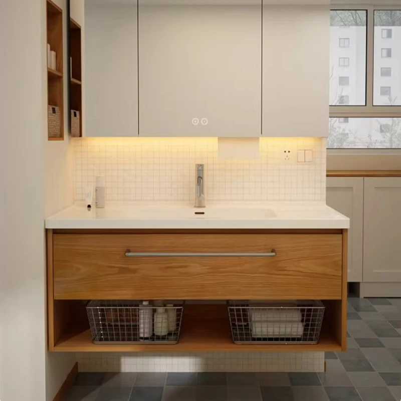 

Unique Modern Bathroom Cabinet Drawers Organizers Wall Vanity Bathroom Mirror Cabinet Shelf Storage Mobile Da Bagno Furniture