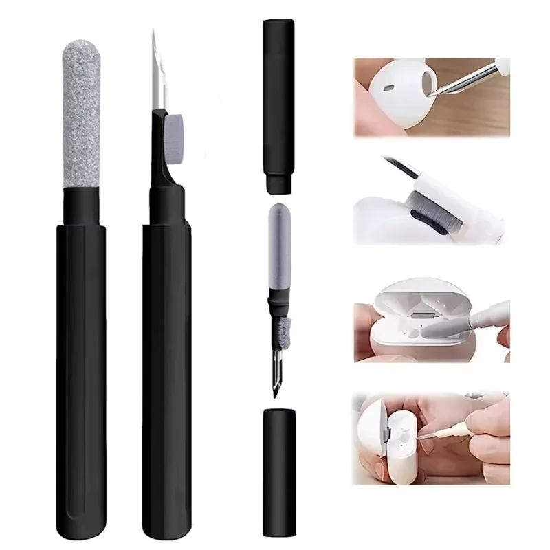 Bluetooth Kopfhörer Reiniger Kit Für Airpods Pro 1 2 3 Ohrhörer Fall Reinigung Stift Pinsel Werkzeug Für Xiaomi Huawei Headset saubere Werkzeuge