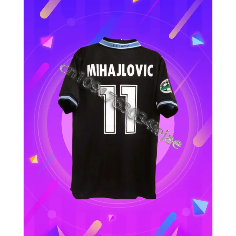 

MOTO- Classic Retro Lazio Hot Selling Jersey Men's Sports Casual Tshirt Short Sleeved Comfortable Trendy Player Version Children