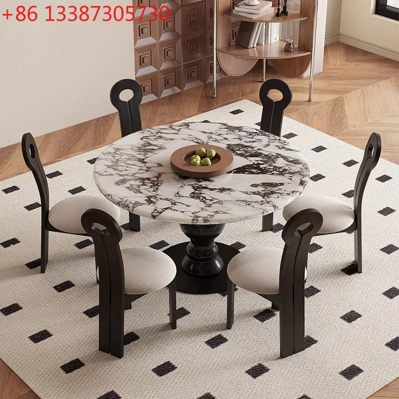 

Французский ретро-обеденный стол, новый, небольшой, для дома, из массива дерева