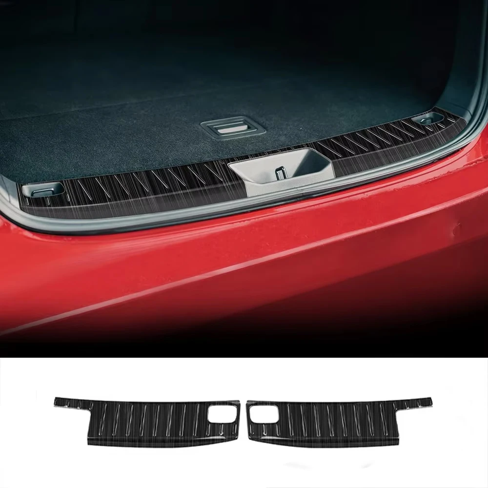 

Car Accessories For Mazda CX60 CX-60 2022 2023 2024 2025 Stainless Steel Rear Bumper Foot Plate Protector Auto Styling Stickers