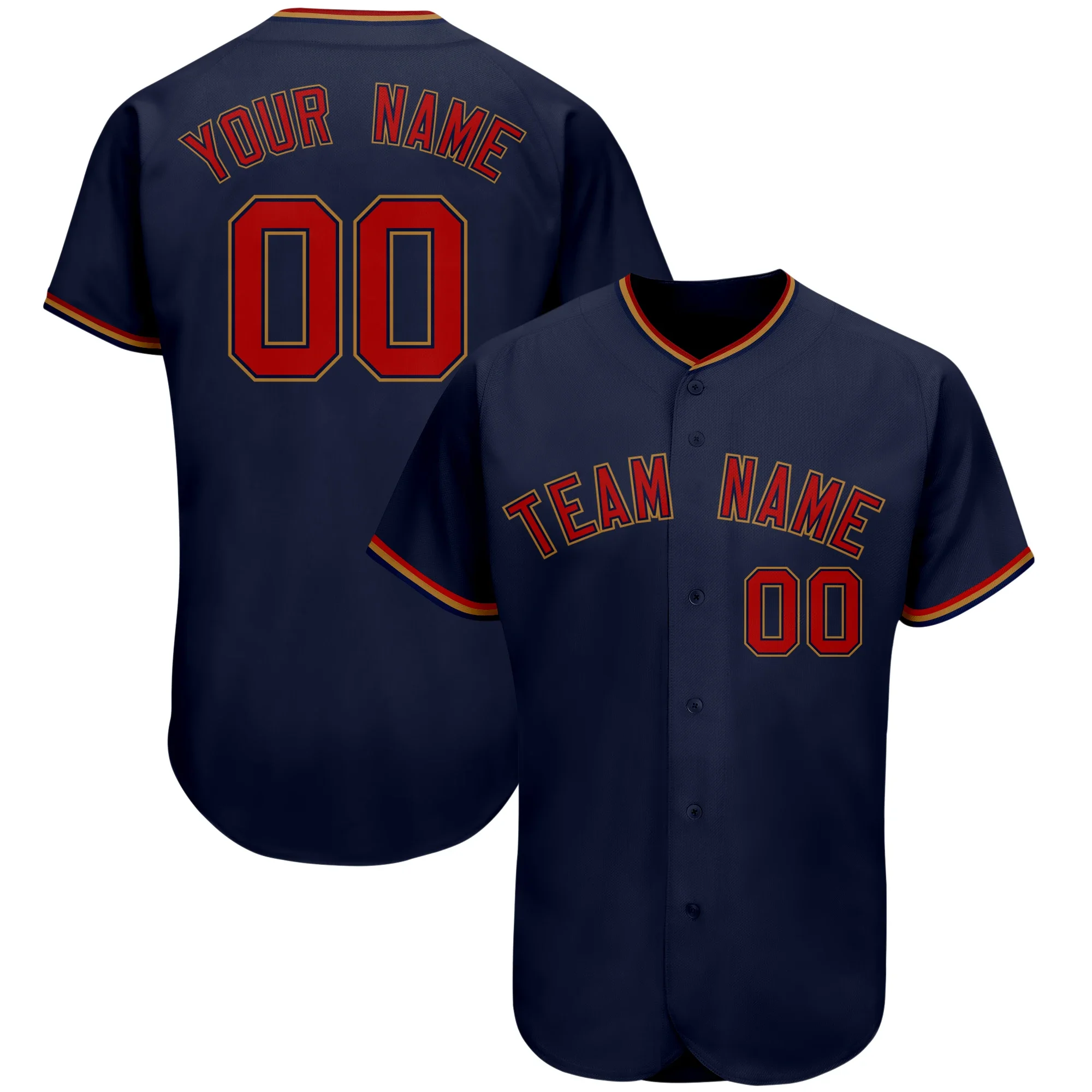 Custom Baseball Jersey Personalized Printed Team Name/Numbers Make Your Own Athletic Softball Uniforms for Men/Kids Fans Gift