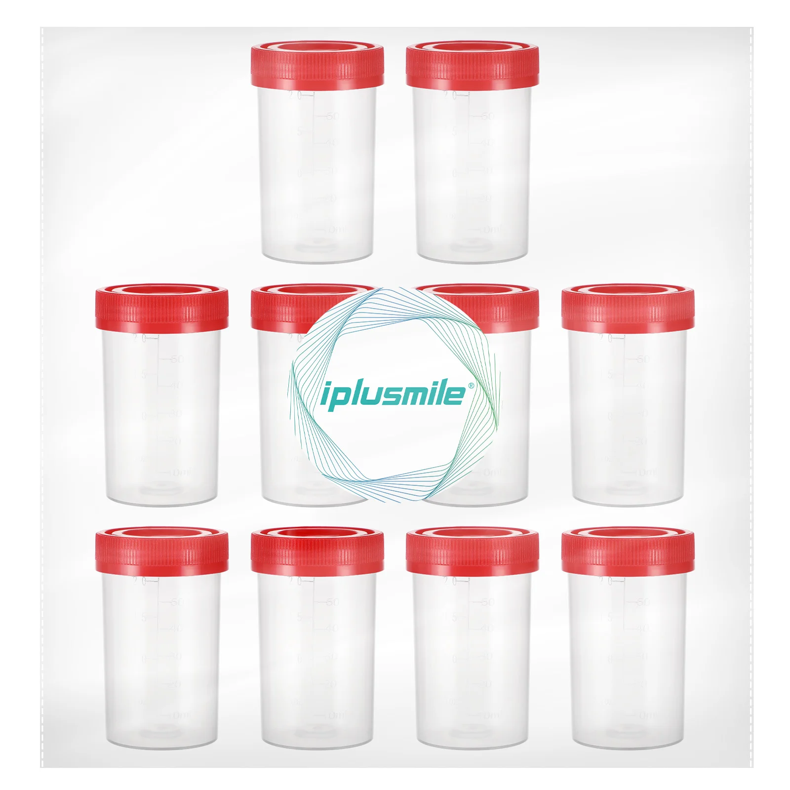 10 Pcs Urine Sample Bottles Specimen Pots Sample Collector Containers with Lids specimen bottle specimen cup