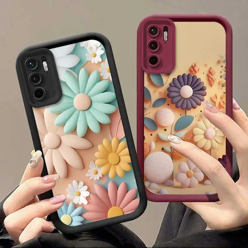 Note10 Dreamy Blossoms Sky Eye Ladder Phone Case For Redmi Note 11 11S 10S 10T 10Pro 9 9T 9S 9Pro 9Pro 8 8Pro 7 7Pro 7S