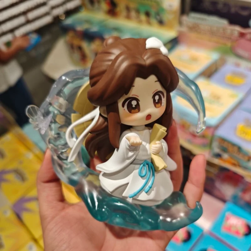 Spot Original Xielian Huacheng Figurine Model Ornament Tian Guan Ci Fu Blind Box Cosplay Costume Action Figure Collectible Gifts