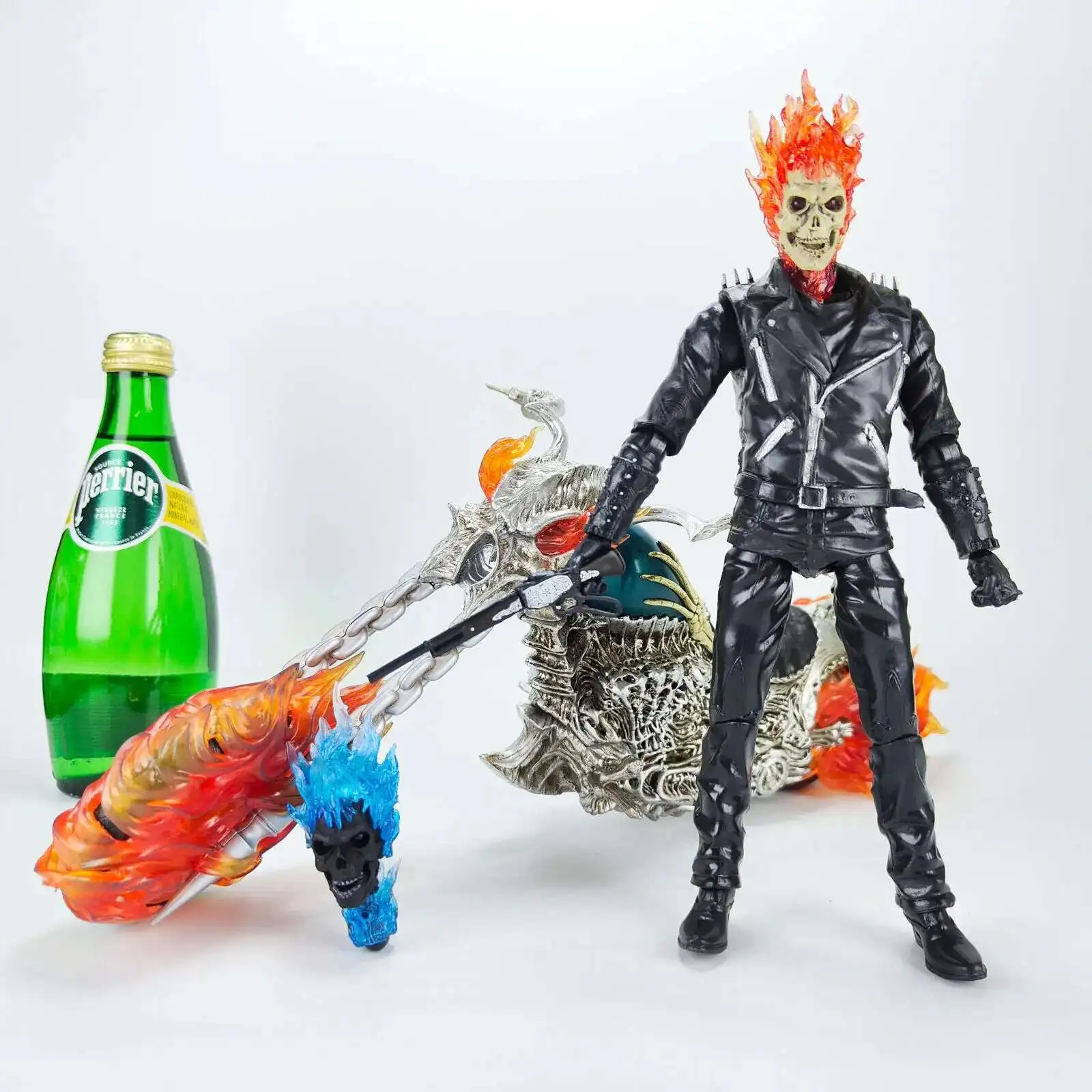 Original Ghost the Rider Motorcycle Emit Light Harley-Davidson 