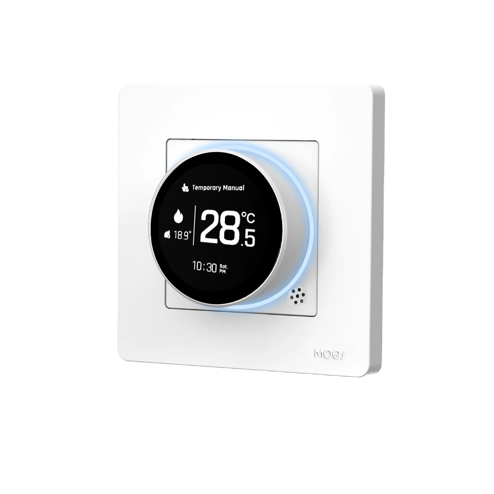 Smart Knob Thermostat Star Ring Series Temperature Controller Water Boiler Electric Heating For Alexa Google