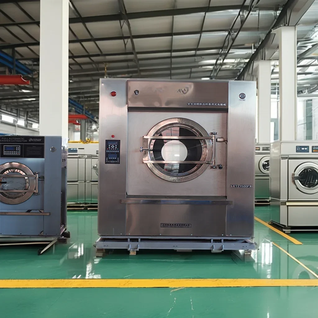 Commercial hotel and industrial 50 kg automatic washing machine equipment 100 kg capacity