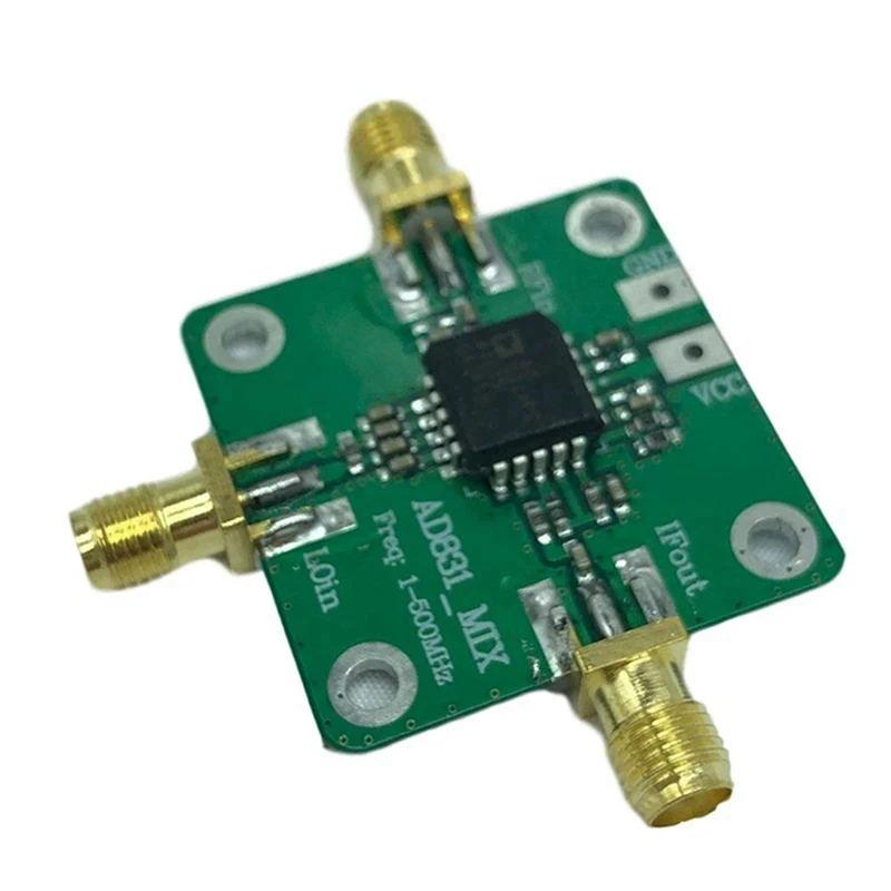 4 Stuks Ad831 Hoge Frequentie Transducer Rf Mixer Module 0.1-500Mhz Bandbreedte Rf Frequentie Converter Groen