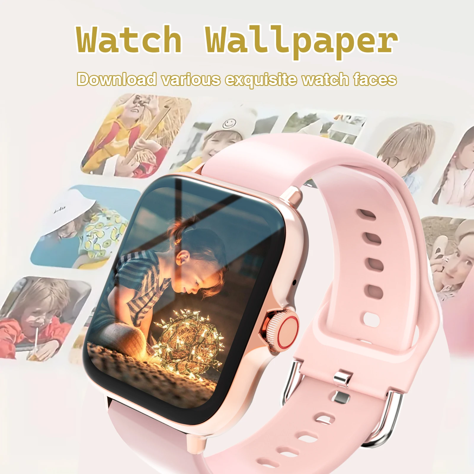 New Smartwatch 1.83-inch Wireless Call/Receive Multiple Sports Modes Weather Forecast Message Notification Multiple Sports Modes