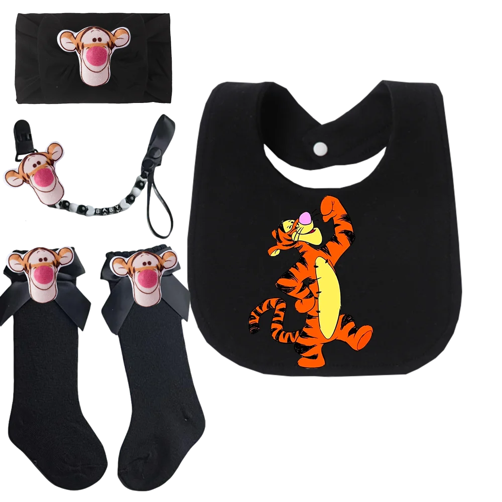 

[Set] Fashion Princess/Prince Style Long-Sleeved Dolls High-Top Socks Child Apron Cute Baby Headband Newborn Baby Chain Clip