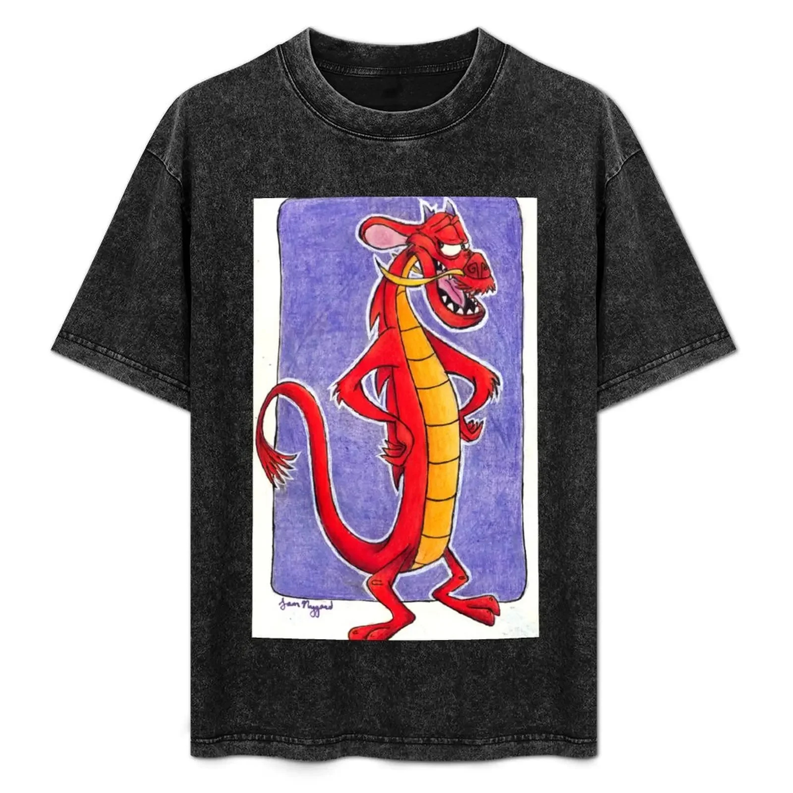 

Mushu T-Shirt custom shirt sports fans Clothing designer t shirt men