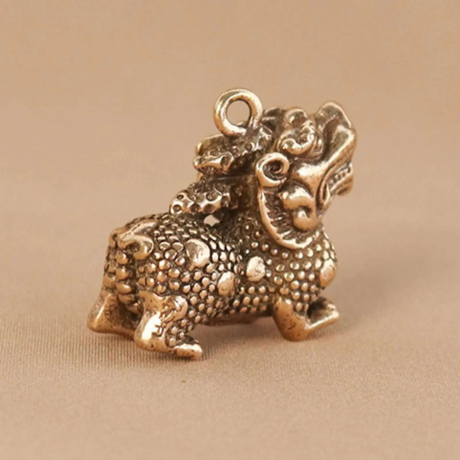 Mini Kylin Figure, Keychain, Pendant, Qilin Statue, Creative Home Gift