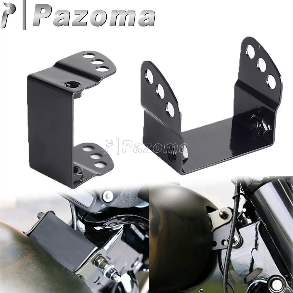 

Motorcycle Front Gas Fuel Tank Riser Lift Bracket Modified Raise Bracket Mount For Harley Softail Low Rider S ST 35mm 45mm 55mm