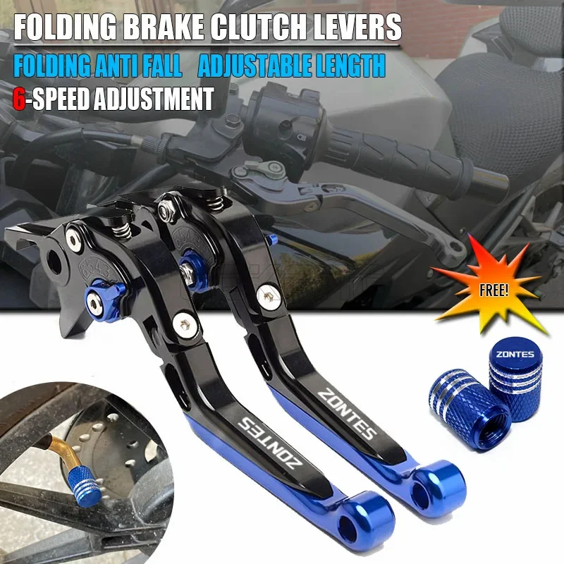 

Dominar Folding Brake Clutch Levers For Bajaj Dominar 400 2017-2022 2023 Motorcycle Accessories Adjustable Extendable