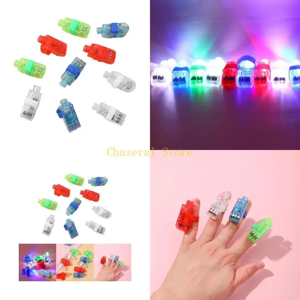 

E7ce Finger Lights 10 Pack светодиодные светильники фестиваль пальцев