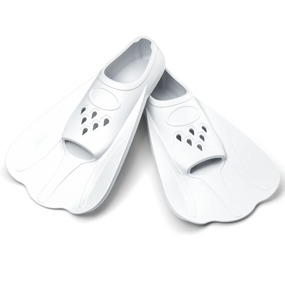 Silikon-Schwimmflossen Tauchflossen Komfortable Schwimmflossen zum Norkeln und Badeübungen Unisex mit Netzbeutel Reisegröße – Detail 8