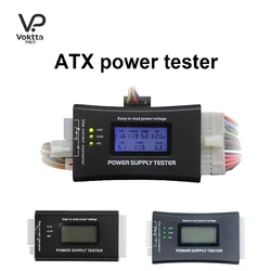 Digital LCD Display PC Computer 20/24 Pin Power Supply Tester Check Quick Bank Supply Power Measuring Diagnostic Tester Tool