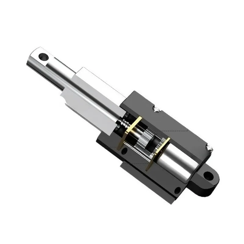 For Mini Miniature Electric Telescopic Push Rod Linear Pen Automatic Reciprocating Lifter Remote Control 24v Motor Cylinder