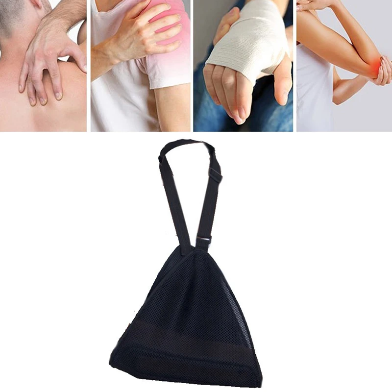 Breathable Arm Sling Adjustable Support Strap Lightweight Immobilizer For Injury Shoulder Elbow Wrist Rotator Cuff