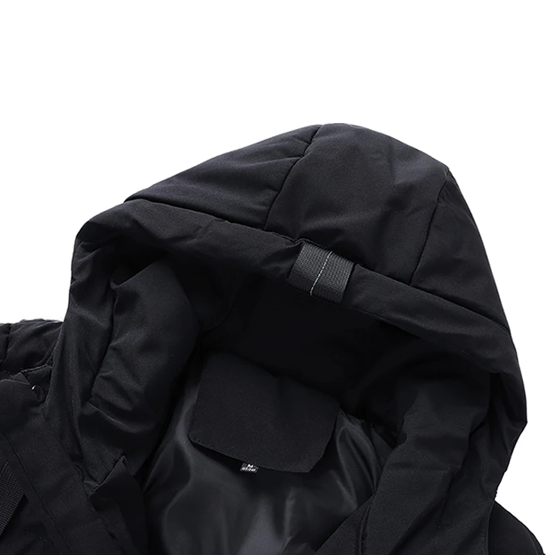 Men's Fashion Windbreaker Parka Coat Overcoat Windproof Casual Autumn Winter Warm Hombre New Male Jacket Streetwear Outdoors