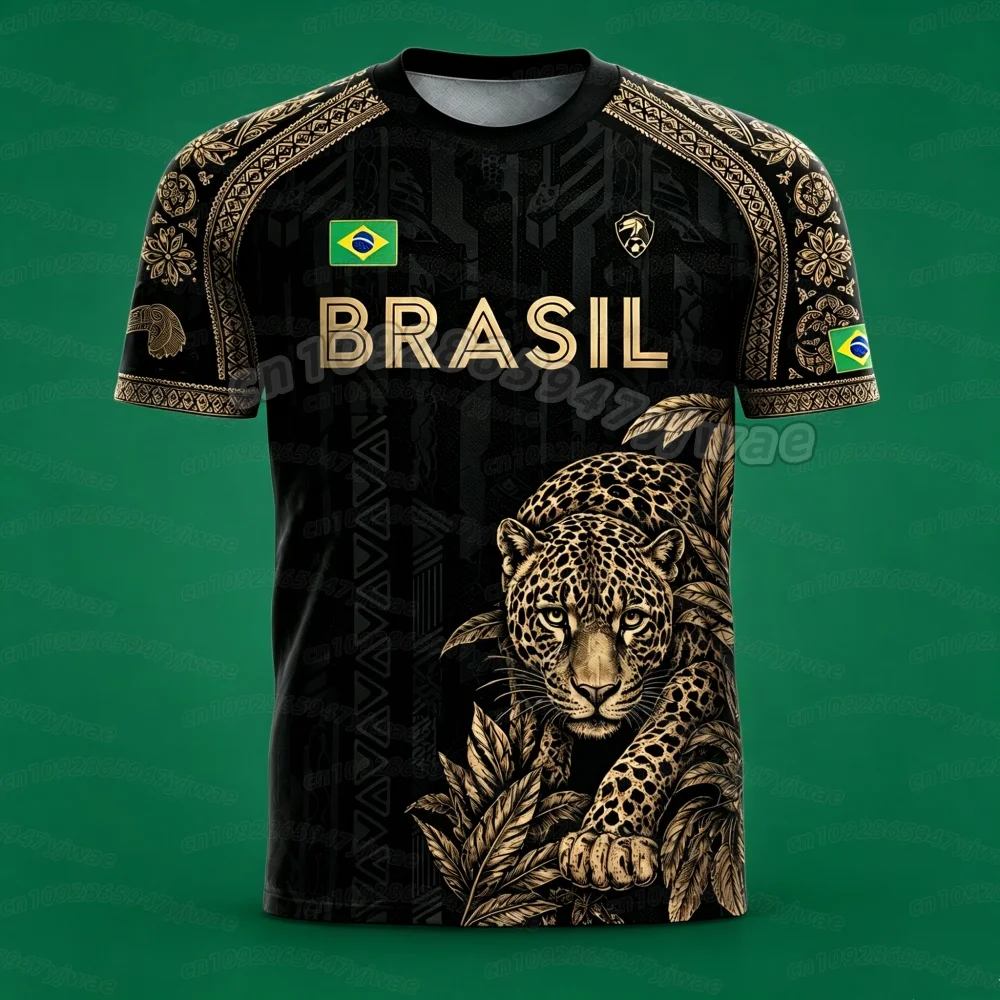 camiseta-estampada-bandeira-brasil-verao-2026-para-homens-fas-de-futebol-manga-curta-esportiva-casual-masculina-e-feminina-para-praia