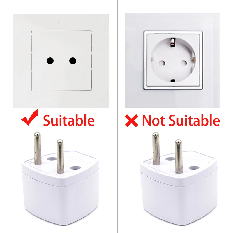 1PC Universal UK US AU EU AC Power Socket Plug Reizen Elektrische Charger Adapter Converter Japan China Amerika Italië zwitserland