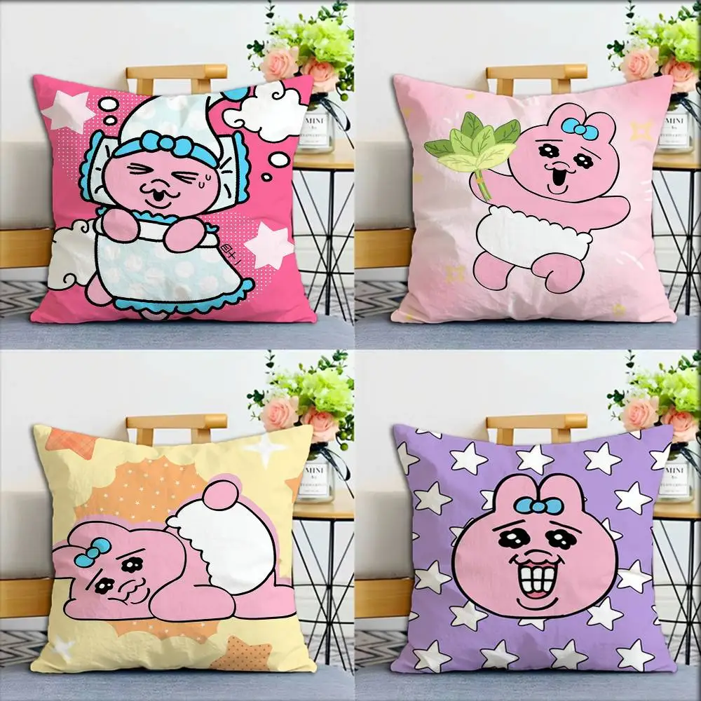 

O-Opanchu Usagi World Various Sizes Square Pillow Case For Car Home Bedchamber Decor
