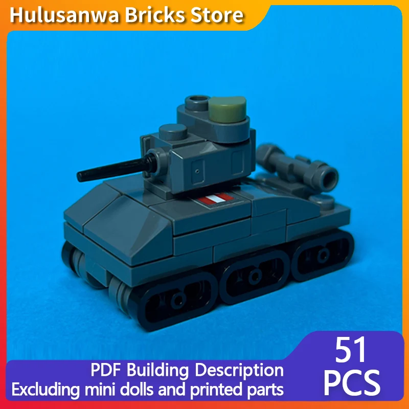 

Matilda II Military Tanks Model MOC Building Bricks War Equipment Modular Technology Gift Holiday Assemble Children Toy Suit