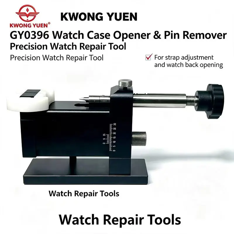 KWONG YUEN GY0396 Multifunctional Watch Repair Tool Case Opener Pin Remover for Professional Watchmakers