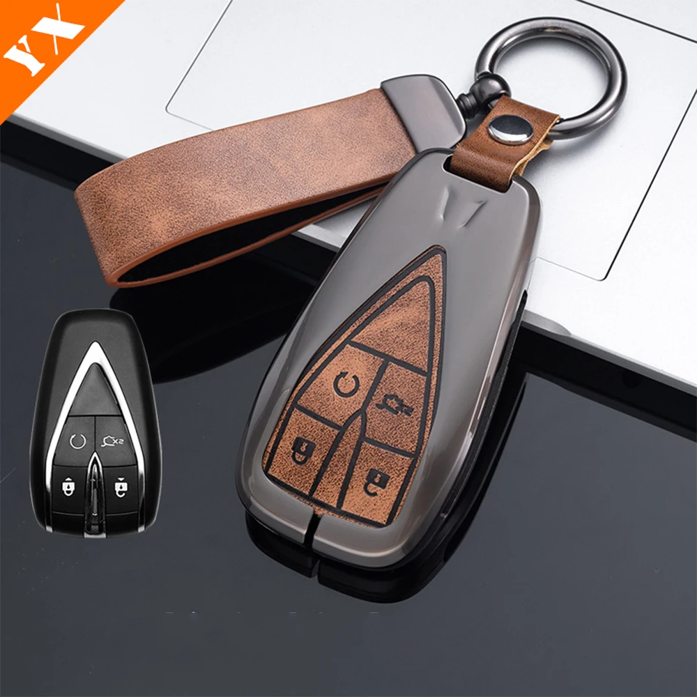 For Changan CS75 Plus Accessories Exterior 2022-2023 Car Key Case Cover Key Bag  Car-Styling Holder Shell Keychain Protection