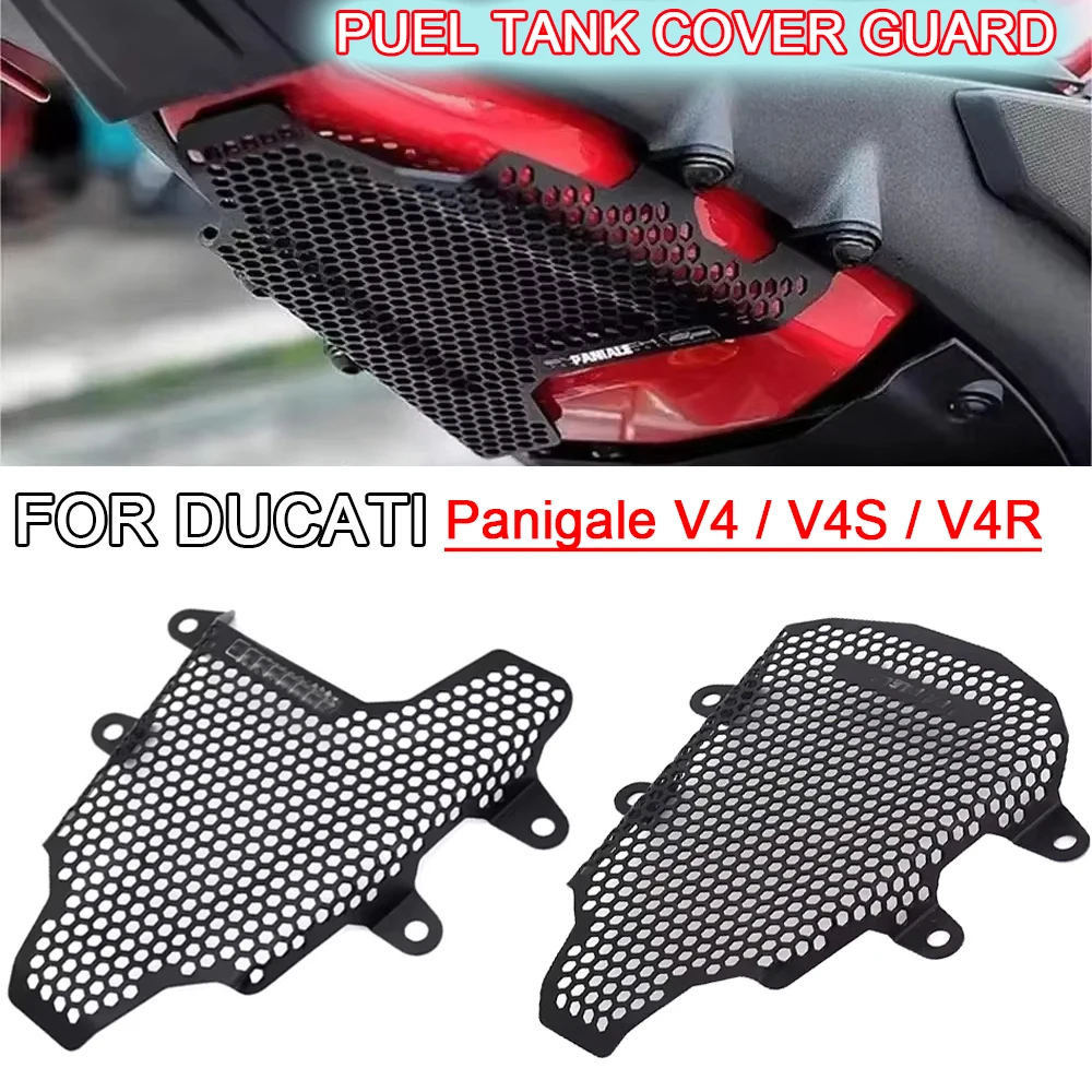 

For Ducati PANIGALE V4 V4 S V4 R Corse Speciale V4S/V4R 2018+ Fuel Tank Cover Guard Tank Grille Pillion Peg Removal Kit