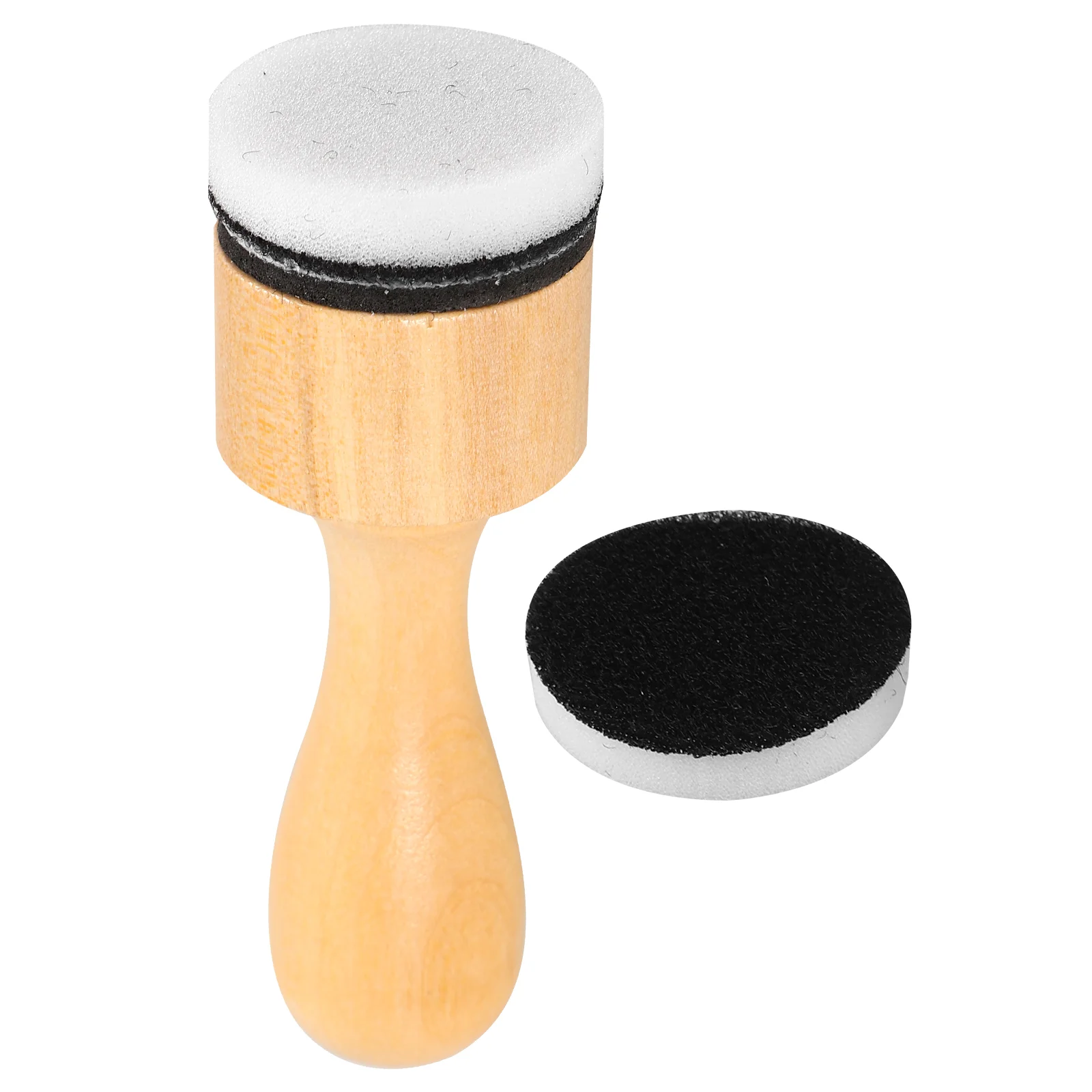 Finger Painting Sponge Round Head Foams Ink Blending Tool Blender Distress Pads Wooden Child