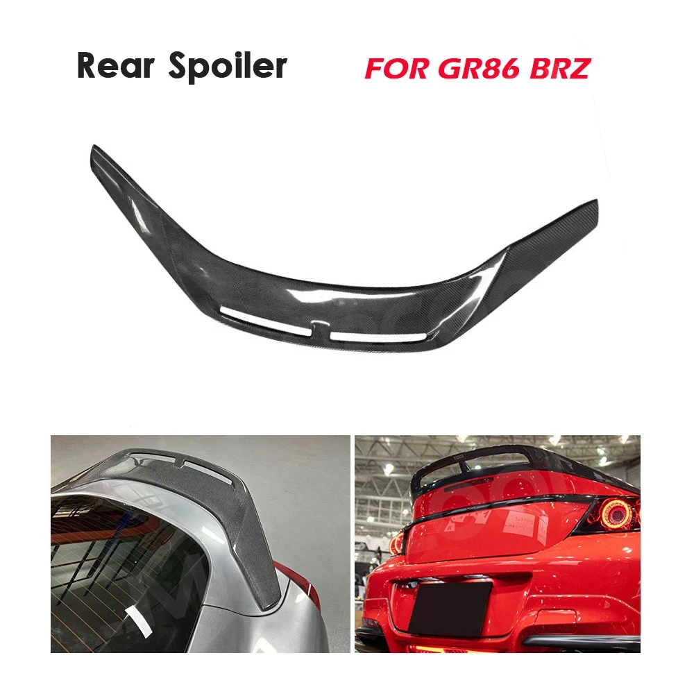 

Carbon Fiber Rear Spoiler For Toyota GR86 Subaru BRZ 2022 2023