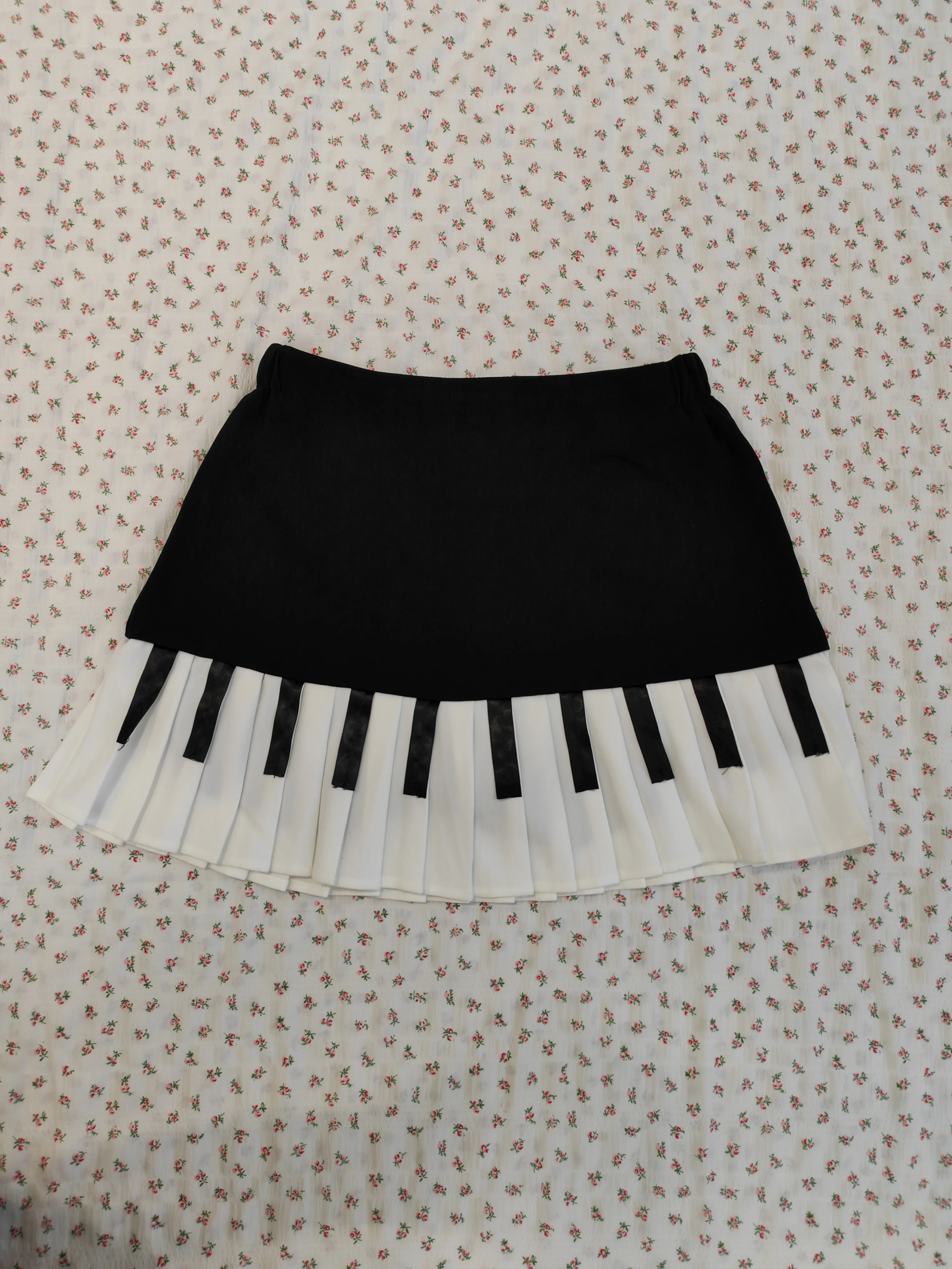 소녀 한국어 귀여운 빈티지 파티 피아노 스커트 섹시한 갸루 고스 스커트 하이 웨스트 2000 년대 옷 여성 여름 하라주쿠 스위트 Y2k 드레스