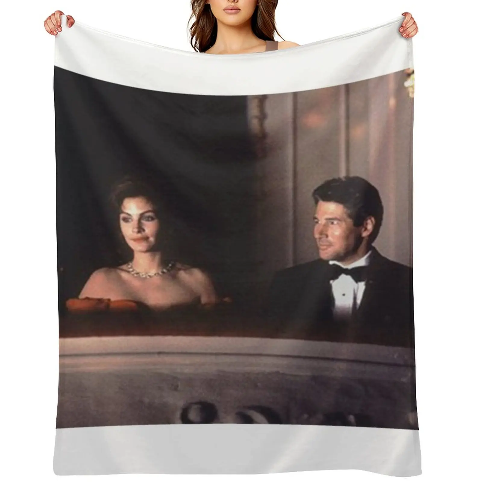 Pretty Woman ScreenCap Throw Blanket Soft Plush Plaid halloween Quilt Decorative Beds Blankets For Baby Bed Fashionable Blankets