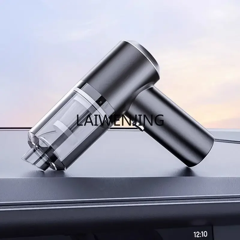 HLZ car vacuum cleaner, strong suction, small handheld mini, ultra-quiet in the car