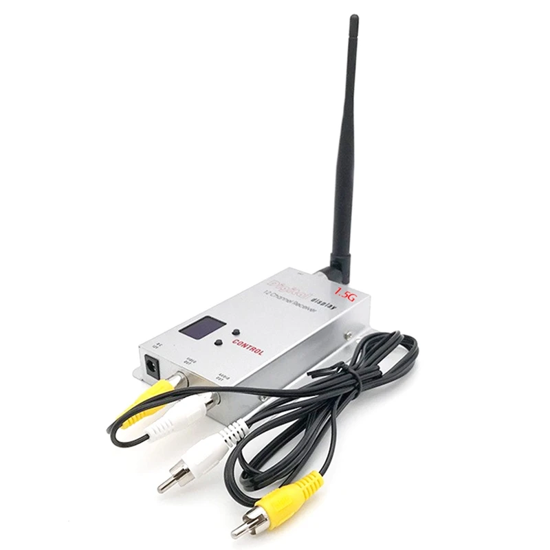 FPV 1.5G 1500Mw VRX 12CH Video Receiver Video Transmitter Receiver For FPV Long Range Drone