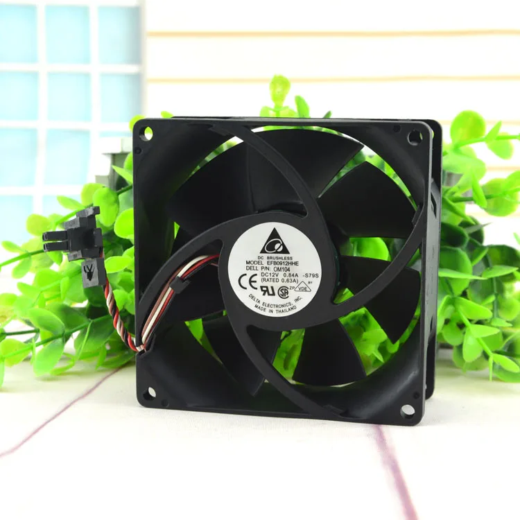 9038 12v 0.5a efb0912hhe Gehäuse 9 cm Lüfter