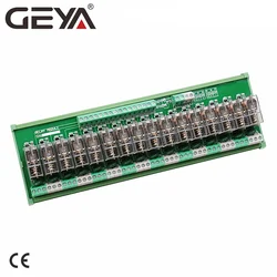 GEYA NG2R 16 Channel Relay Board 1NO 1NC Din Rail Relay Module Original Relay Plug