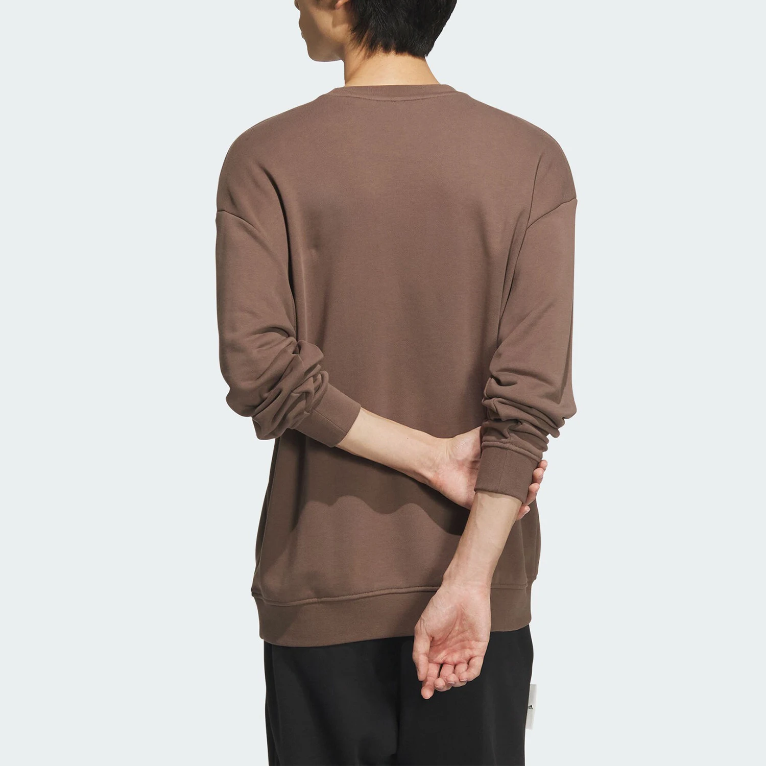 أديداس حقيقية V LABEL FT CREW للجنسين البلوز الرجعية المتضخم JM9108 #3