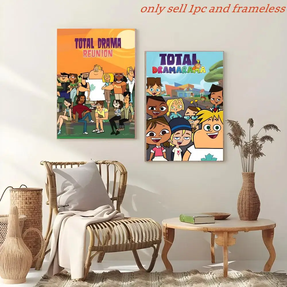 Comedy Animation T-Total Drama Poster Painting And Print Wall Art Picture For Home Room Decor Gifts