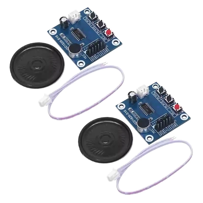 462D ISD1820 Integrated Circuit Auditory Module 10s Recording Time And 0.5W Speaker