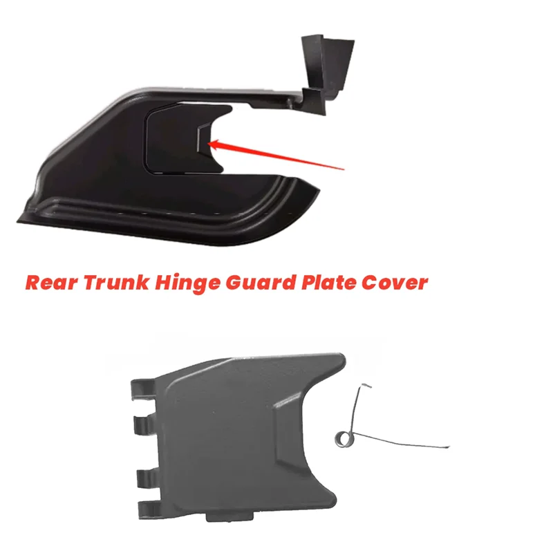 Auto Baule Posteriore Cerniera Piastra di Protezione Tappi Per Maserati Quattroporte M156 14-21 Porta Protezioni Trim Copertura