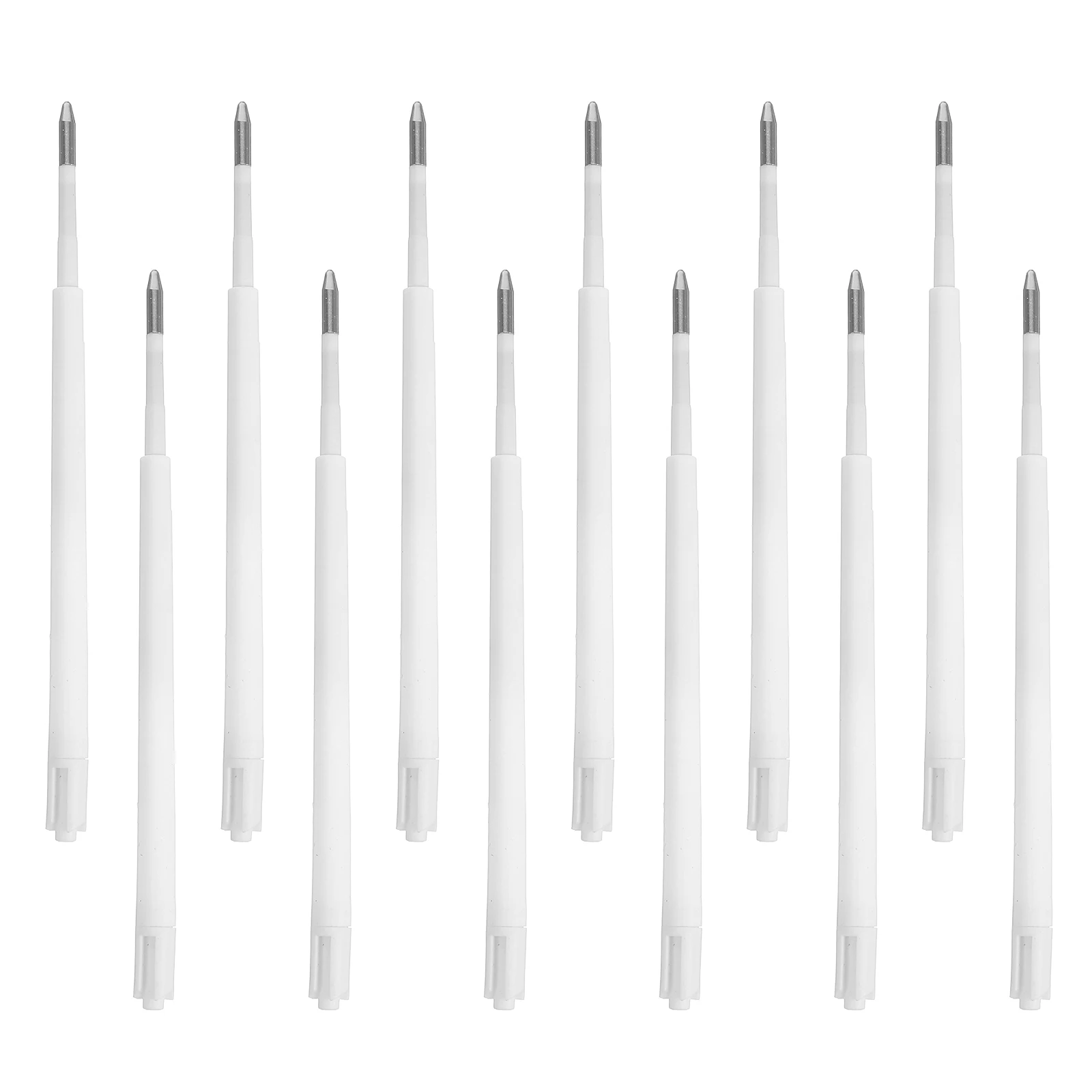 100Pcs Refill for Pens Black Ballpoint High Capacity Smooth Flow Easy Wide Compatibility Writing Work School Office