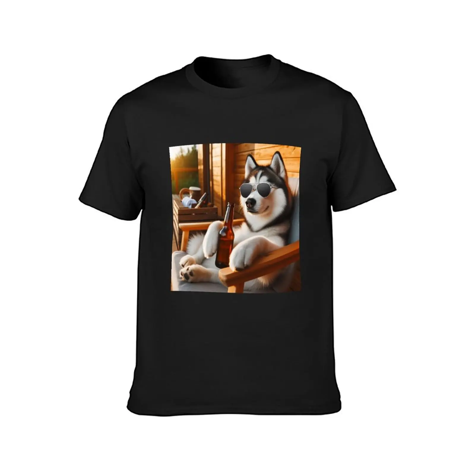 The millionaire dog. T-Shirt graphics sports fans tees Short sleeve tee t shirts for men graphic