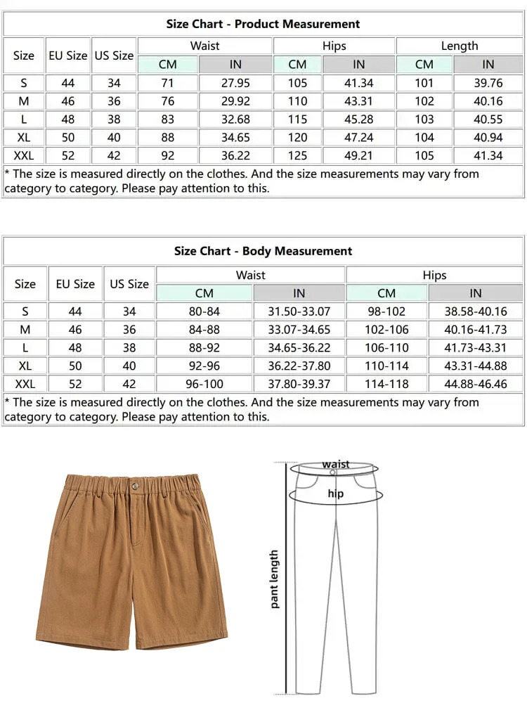 ZAFUL-pantalones cortos chinos básicos de cintura elástica con bolsillos, Color sólido