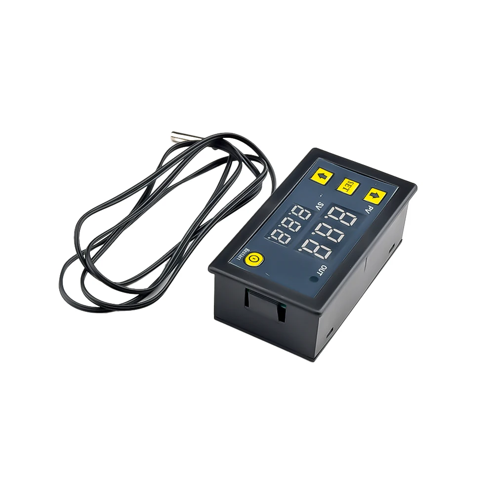 W3230 LED Digit Temperature Controller Thermostat Thermometer Temperature Control Sensor Module DC 12-24V AC 110-220V -55-120°C