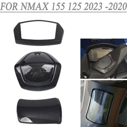 For Yamaha NMAX 155 N MAX 125 Nmax125 Nmax155 Moto Meter Instrument Cover Fuel Gas Oil Fuel Tank Cover Handlebar Center Cover